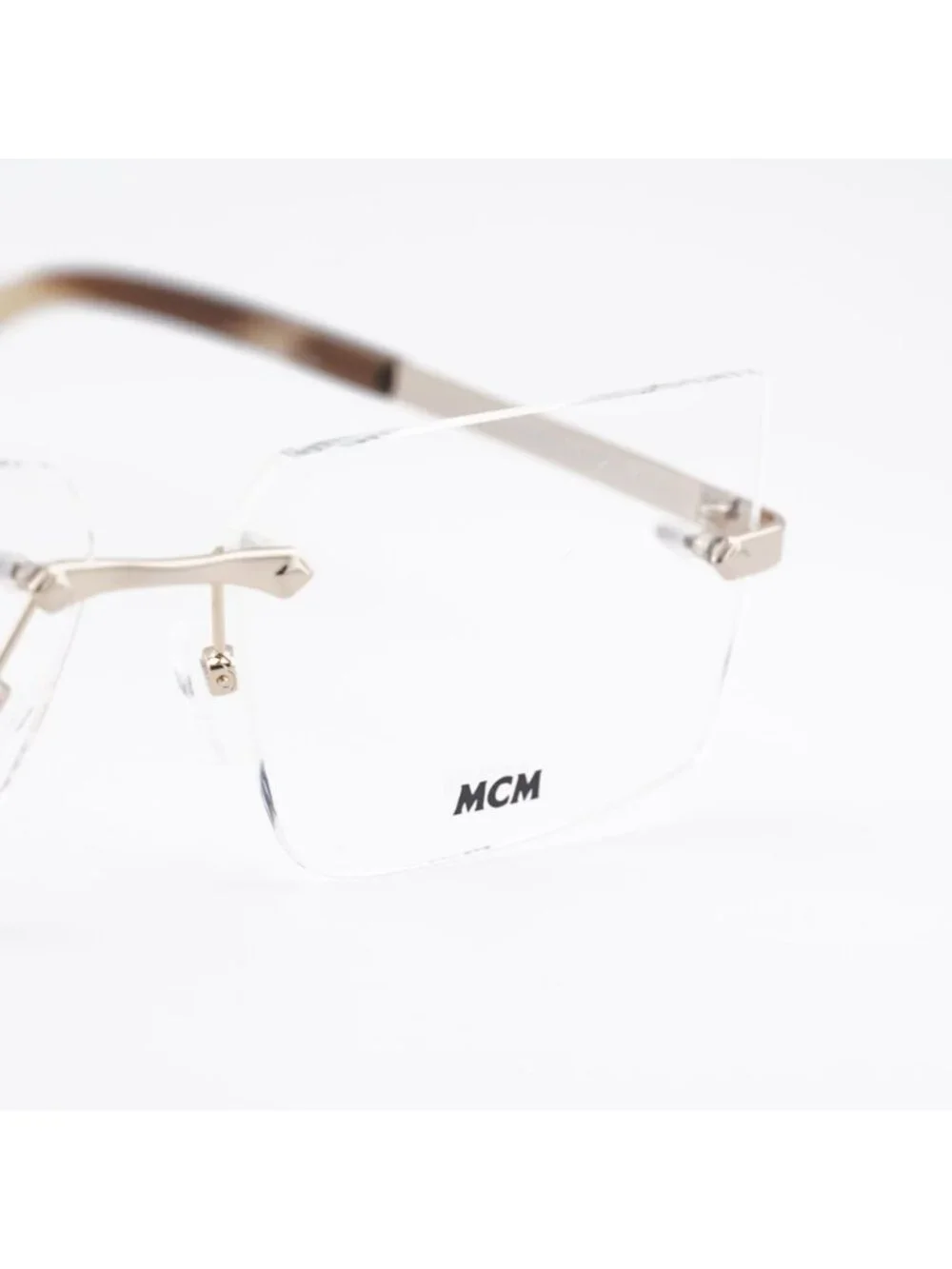 MCM MW5018-H 032 Eyeglasses Pale Gold 56mm Rectangle Frame